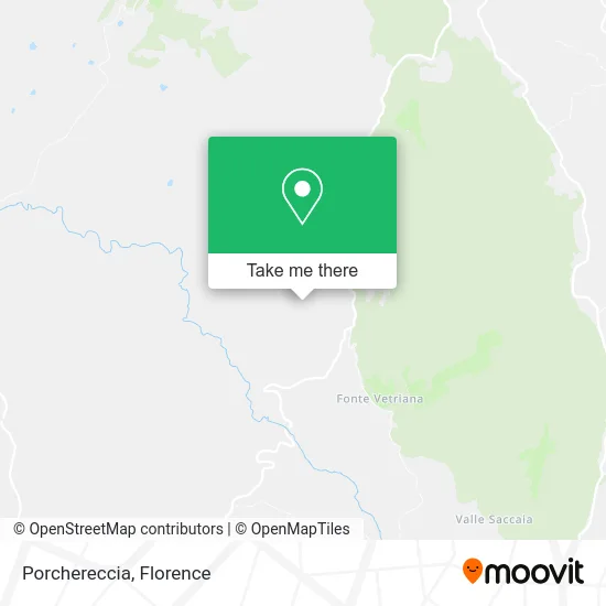 Porchereccia map