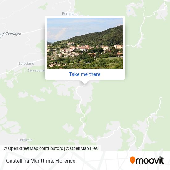 Castellina Marittima map