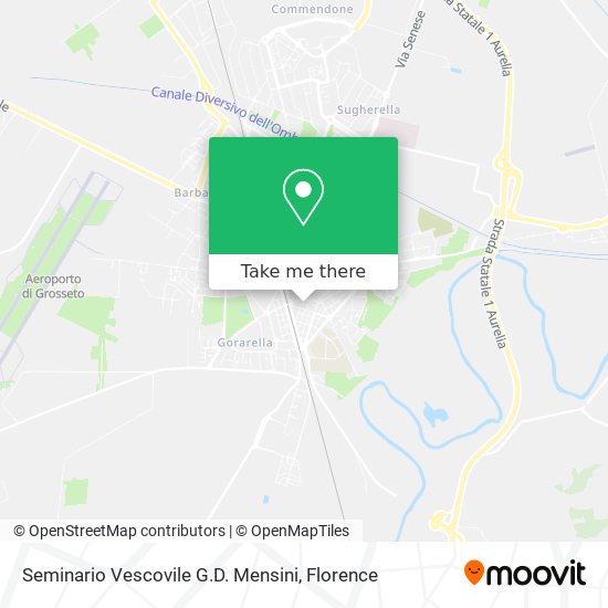 Seminario Vescovile G.D. Mensini map