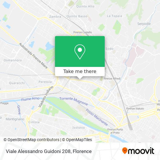 Viale Alessandro Guidoni 208 map