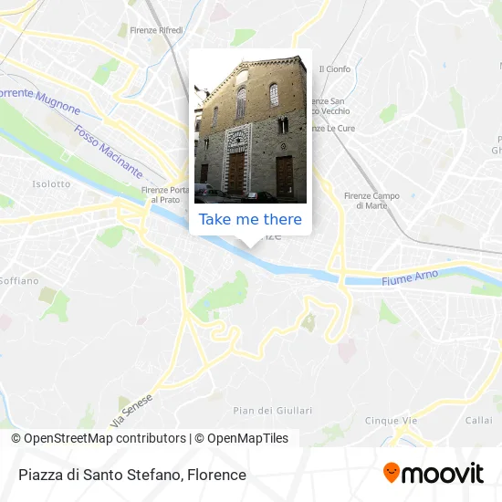 Piazza di Santo Stefano map