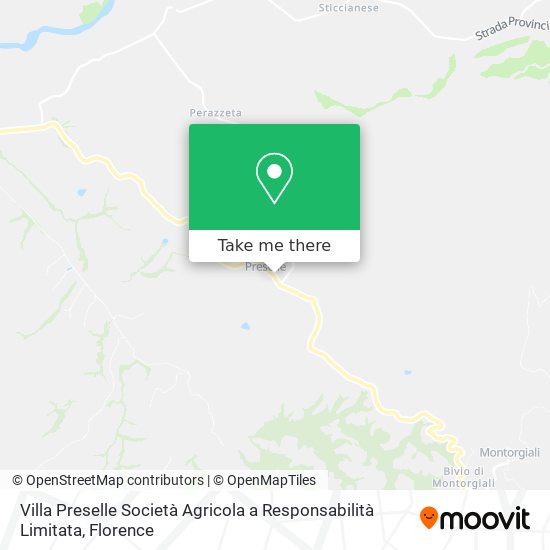 Villa Preselle Società Agricola a Responsabilità Limitata map