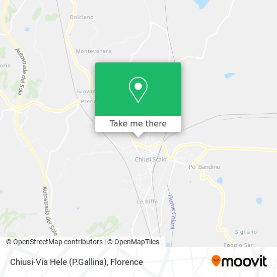 Chiusi-Via Hele (P.Gallina) map