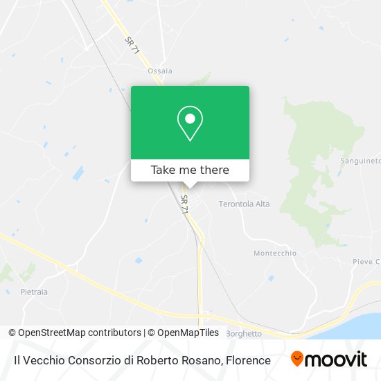 Il Vecchio Consorzio di Roberto Rosano map