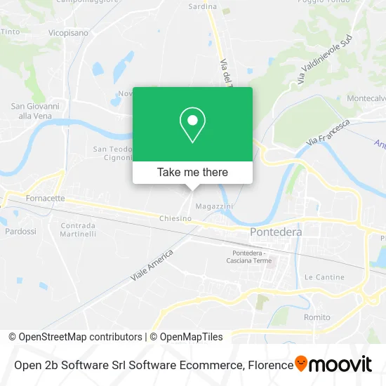 Open 2b Software Srl E-commerce Software map