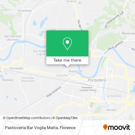 Pasticceria Bar Voglia Matta map