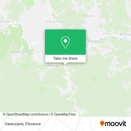 Valenzano map