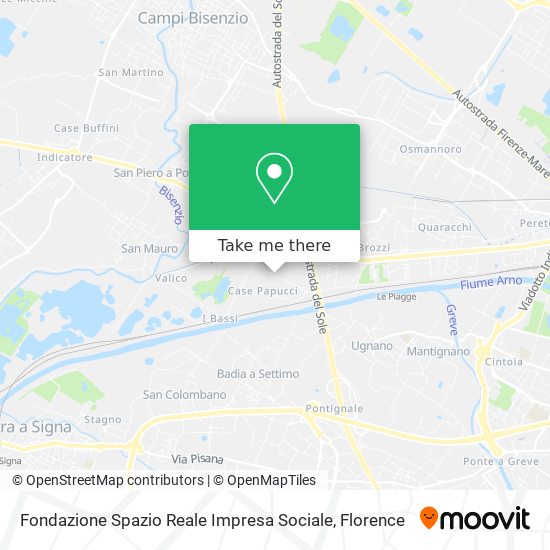 Fondazione Spazio Reale Impresa Sociale map