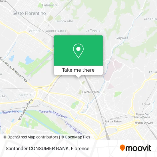 Santander CONSUMER BANK map