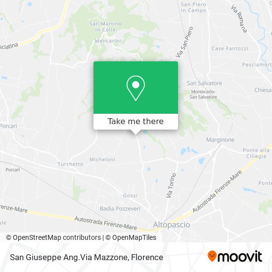 San Giuseppe Ang.Via Mazzone map
