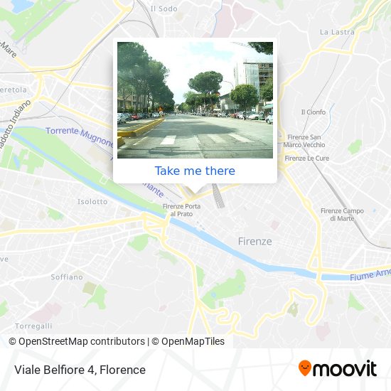 Viale Belfiore 4 map