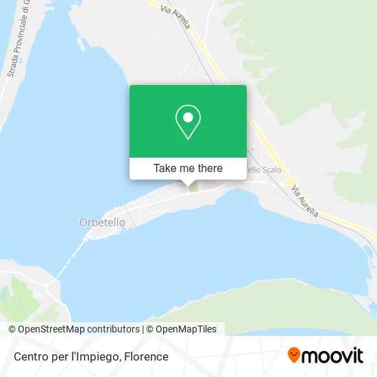 Centro per l'Impiego map