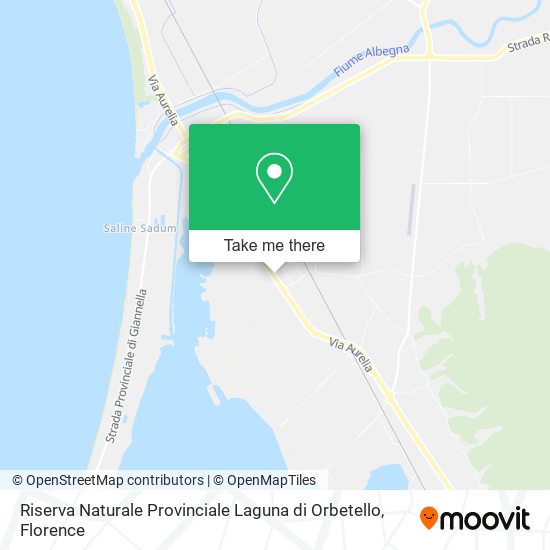 Riserva Naturale Provinciale Laguna di Orbetello map