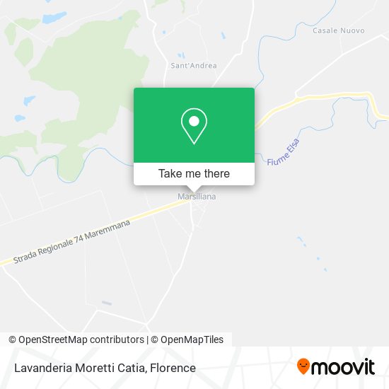 Lavanderia Moretti Catia map