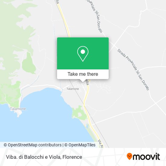 Viba. di Balocchi e Viola map