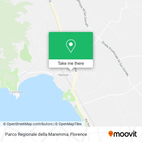 Parco Regionale della Maremma map