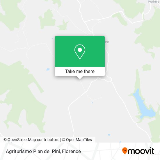 Agriturismo Pian dei Pini map