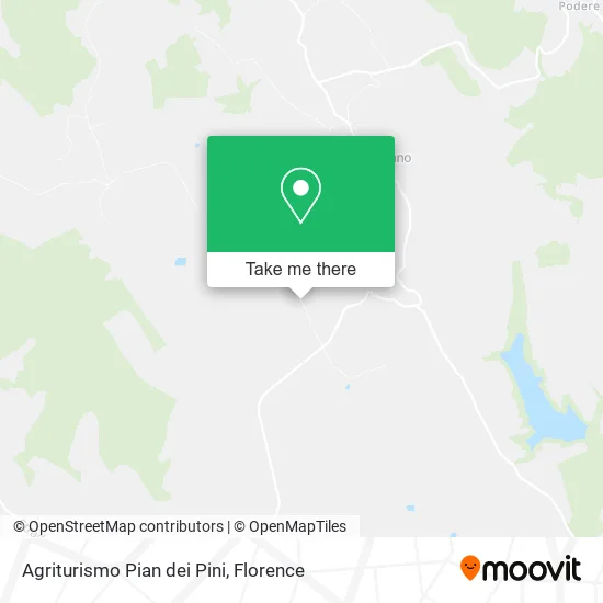 Agriturismo Pian dei Pini map