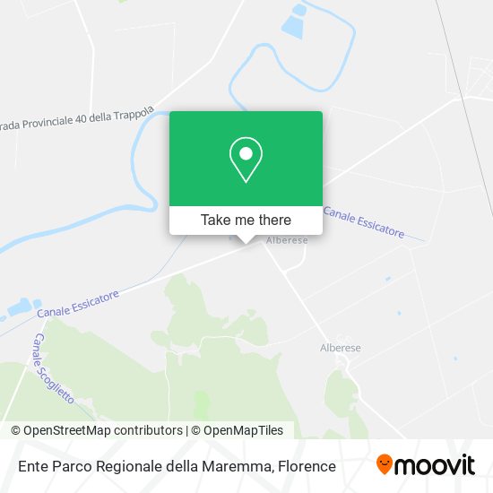 Ente Parco Regionale della Maremma map