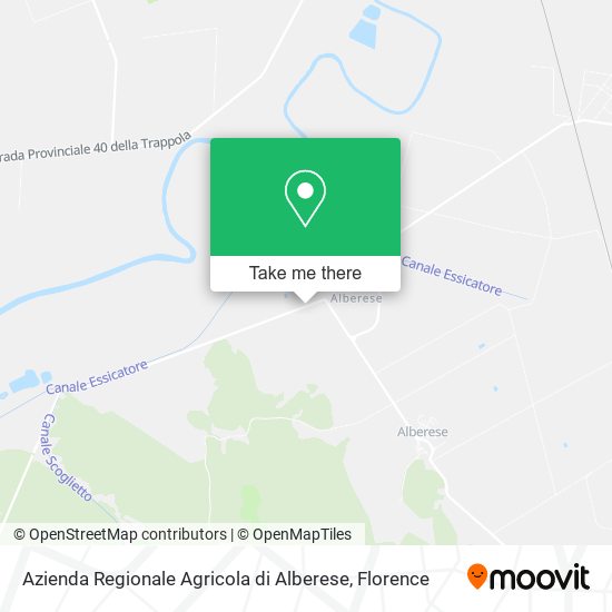 Azienda Regionale Agricola di Alberese map