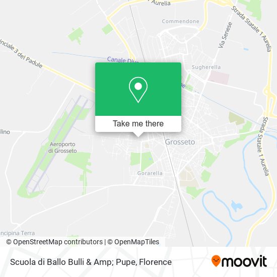 Scuola di Ballo Bulli & Amp; Pupe map