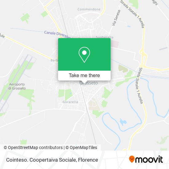 Cointeso. Coopertaiva Sociale map