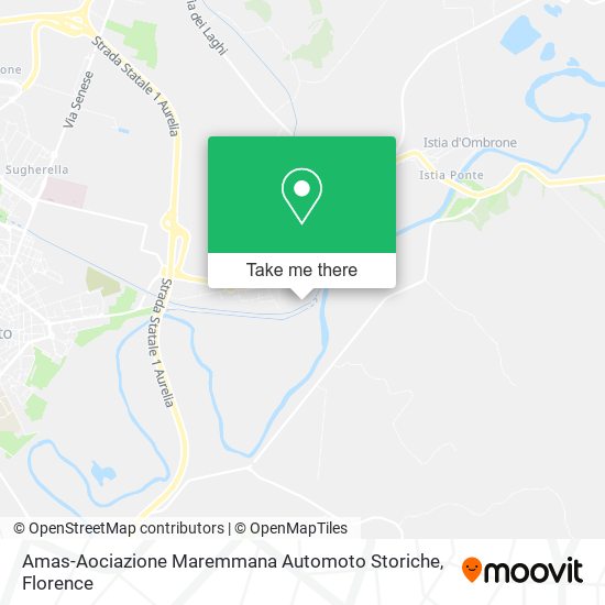 Amas-Aociazione Maremmana Automoto Storiche map