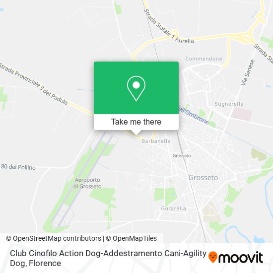 Club Cinofilo Action Dog-Addestramento Cani-Agility Dog map