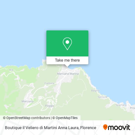 Boutique il Veliero di Martini Anna Laura map