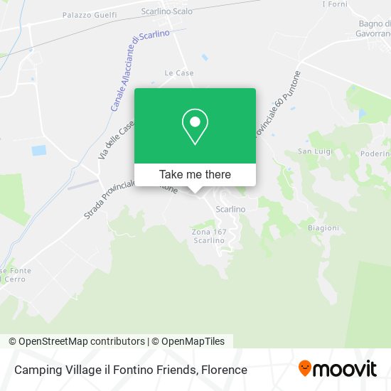 Camping Village il Fontino Friends map