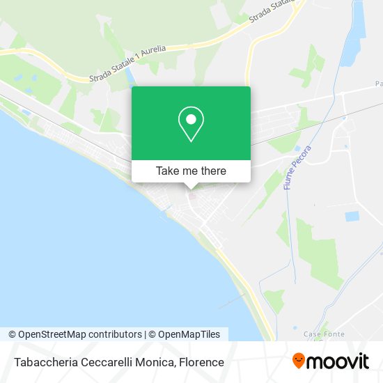 Tabaccheria Ceccarelli Monica map