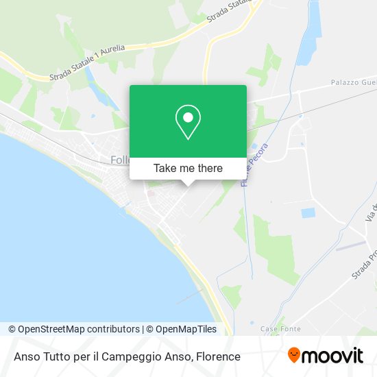 Anso Tutto per il Campeggio Anso map