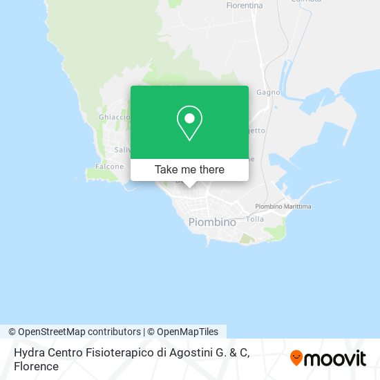 Hydra Centro Fisioterapico di Agostini G. & C map