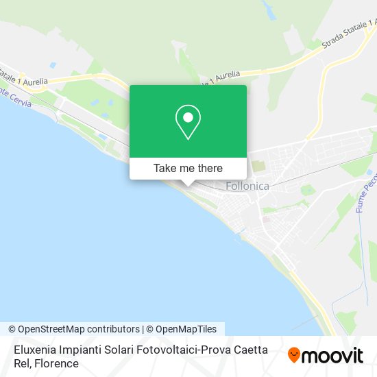 Eluxenia Impianti Solari Fotovoltaici-Prova Caetta Rel map
