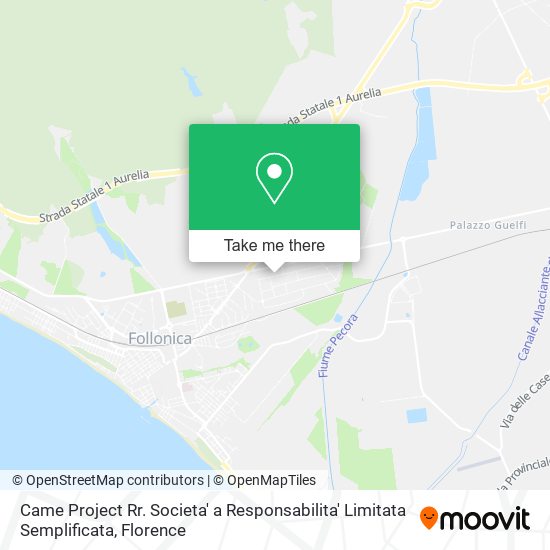 Came Project Rr. Societa' a Responsabilita' Limitata Semplificata map