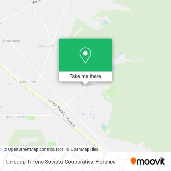 Unicoop Tirreno Societa' Cooperativa map