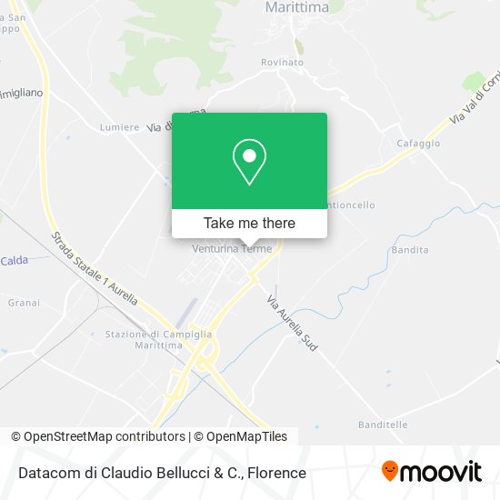 Datacom di Claudio Bellucci & C. map