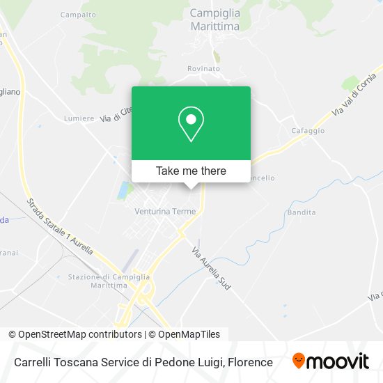 Carrelli Toscana Service di Pedone Luigi map
