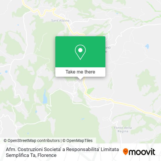Afm. Costruzioni Societa' a Responsabilita' Limitata Semplifica Ta map