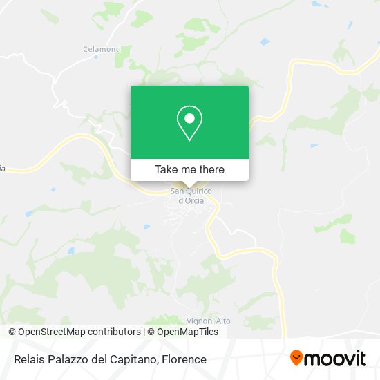Relais Palazzo del Capitano map