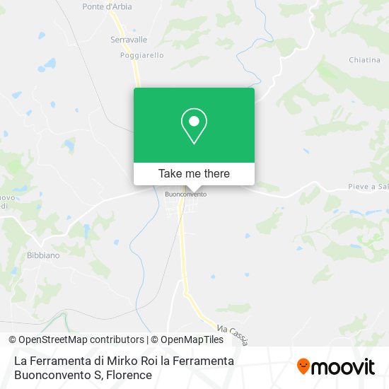 La Ferramenta di Mirko Roi la Ferramenta Buonconvento S map