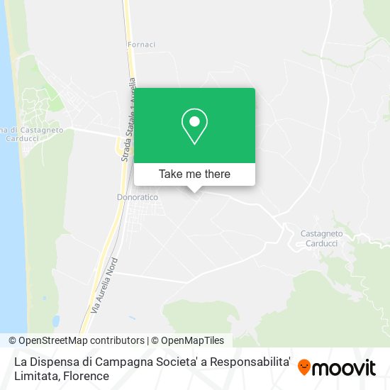La Dispensa di Campagna Societa' a Responsabilita' Limitata map