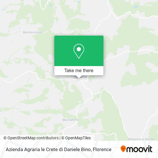 Azienda Agraria le Crete di Daniele Bino map