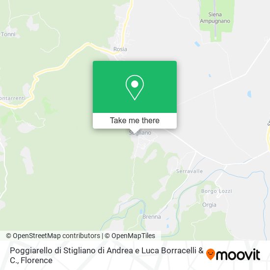 Poggiarello di Stigliano di Andrea e Luca Borracelli & C. map