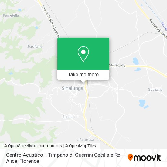 Centro Acustico il Timpano di Guerrini Cecilia e Roi Alice map
