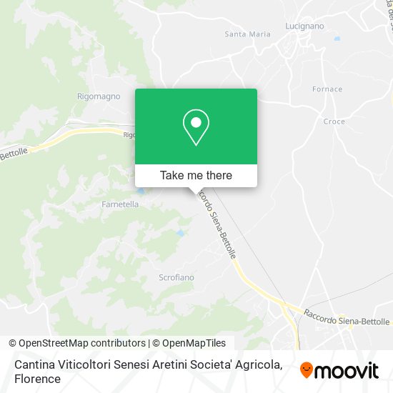 Cantina Viticoltori Senesi Aretini Societa' Agricola map