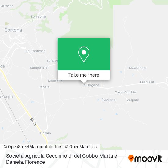 Societa' Agricola Cecchino di del Gobbo Marta e Daniela map