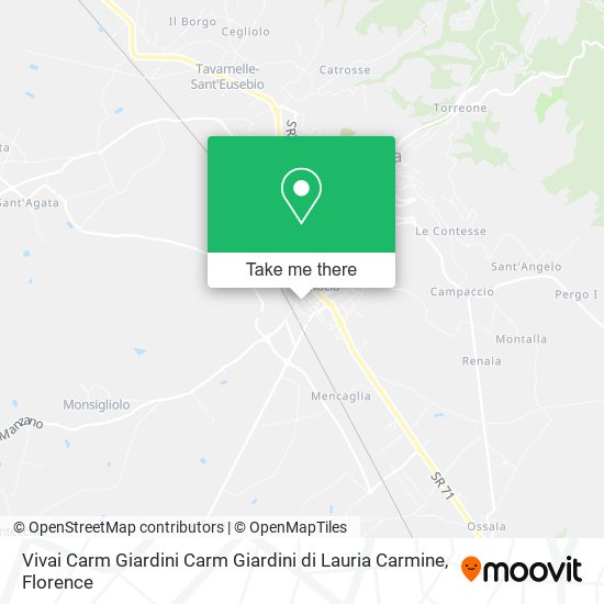 Vivai Carm Giardini Carm Giardini di Lauria Carmine map