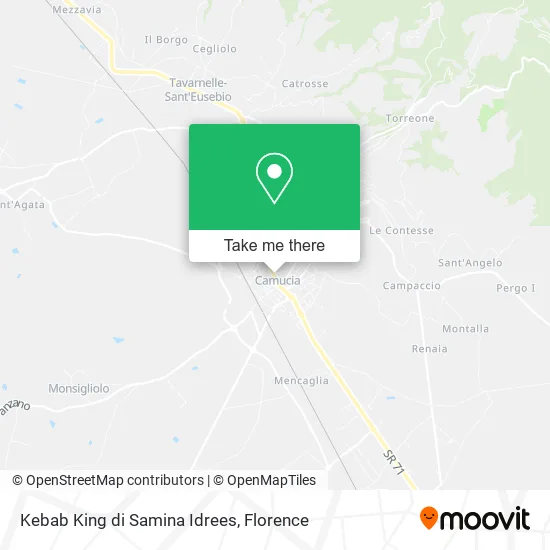 Kebab King di Samina Idrees map