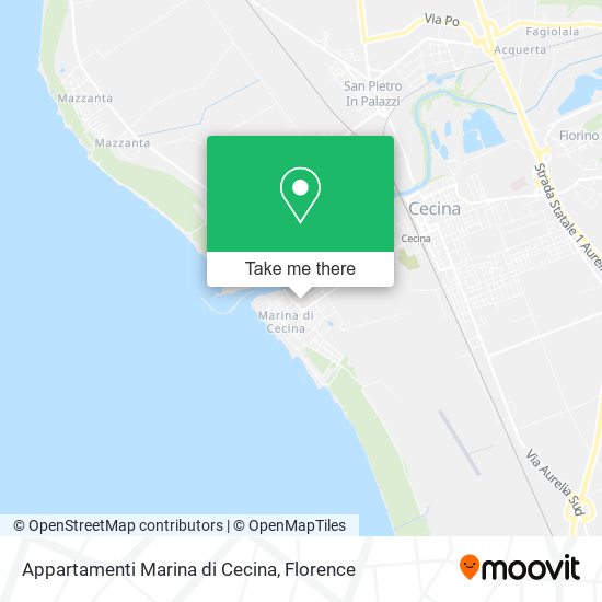 Appartamenti Marina di Cecina map